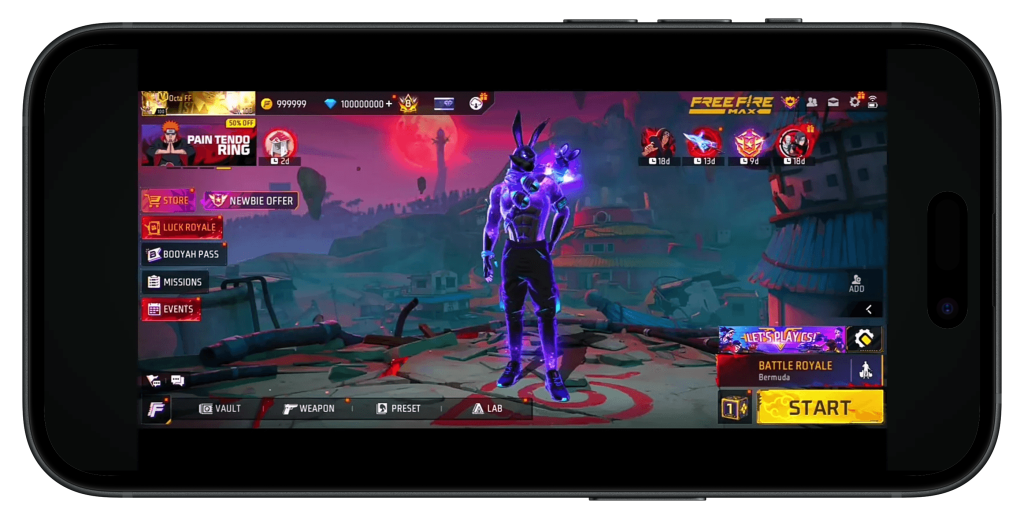 FF Beta Testing Modfyp APK For ios 10