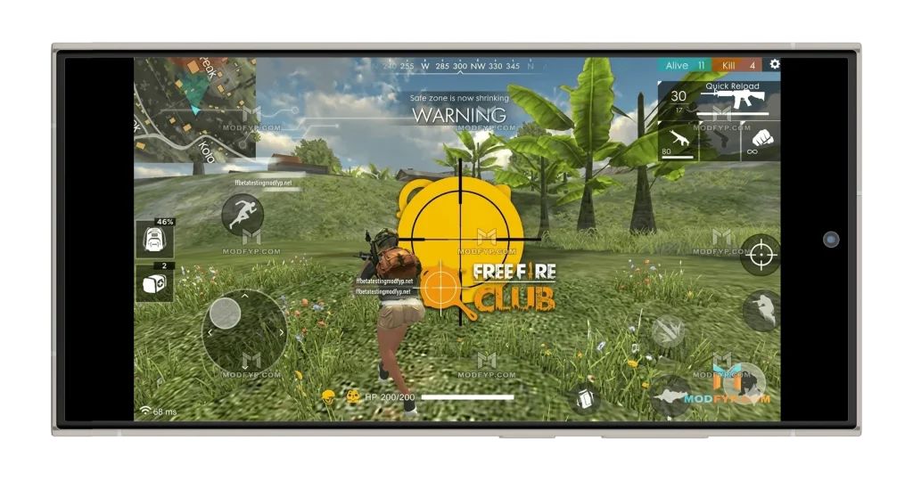 ff beta testing modfyp APK For Andriod 6